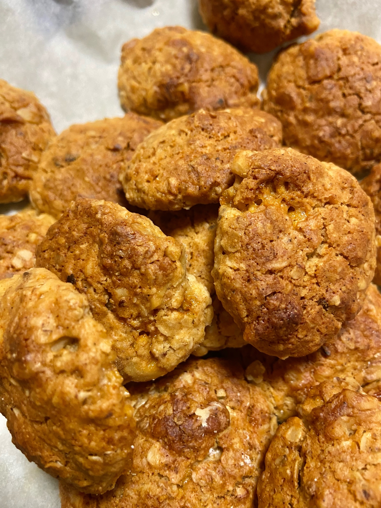 卵不使用！ココナッツオイルのオートミールクッキー