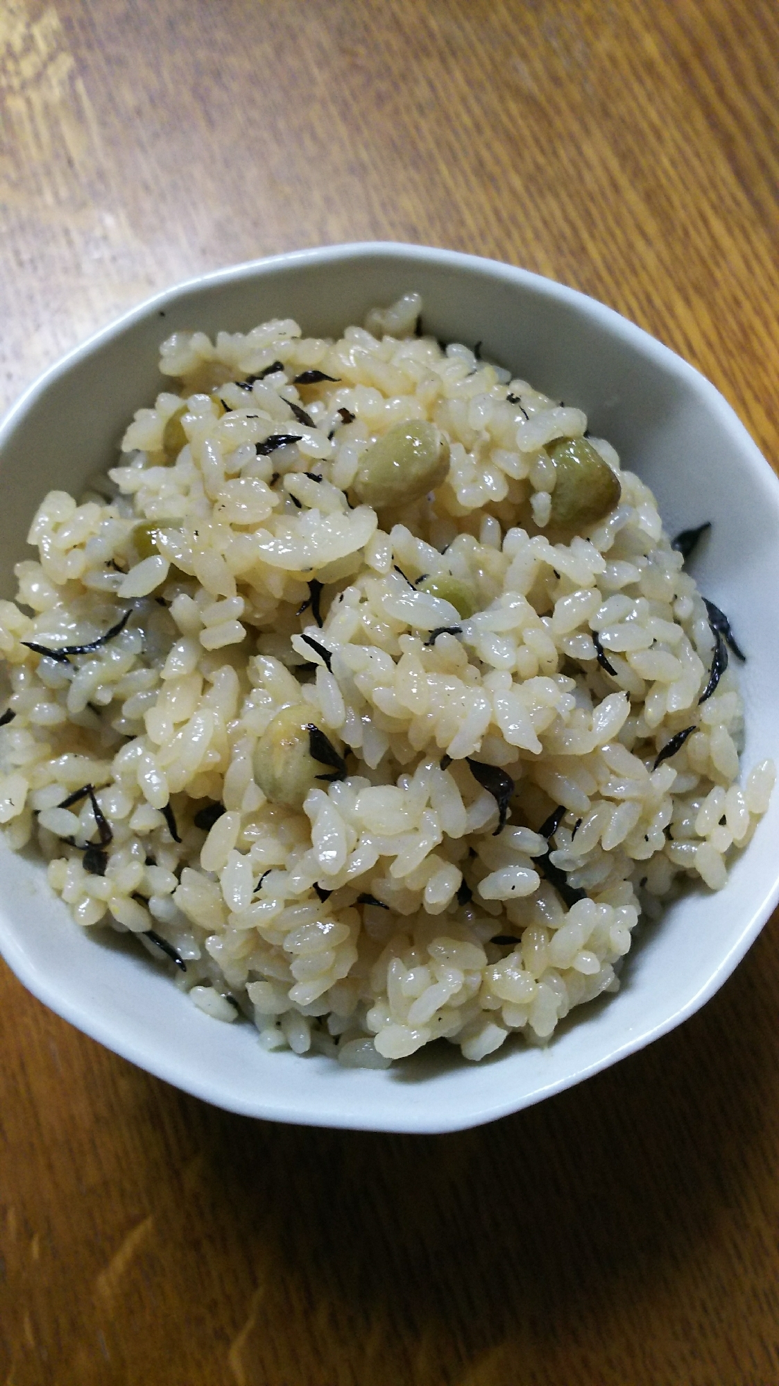 豆&ひじきご飯
