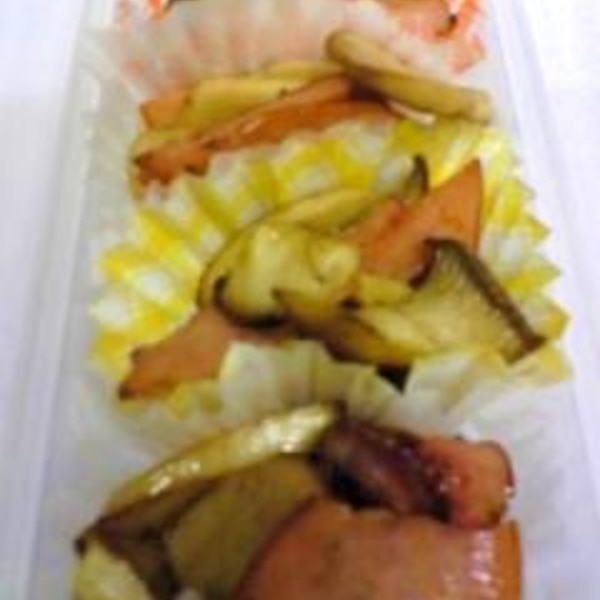 お弁当用 ハムとエリンギで自家製冷凍食品 レシピ 作り方 By Usausa63 楽天レシピ お弁当用 ハムとエリンギで自家製冷凍食品 レシピ 作り方 By Usausa63 楽天レシピ