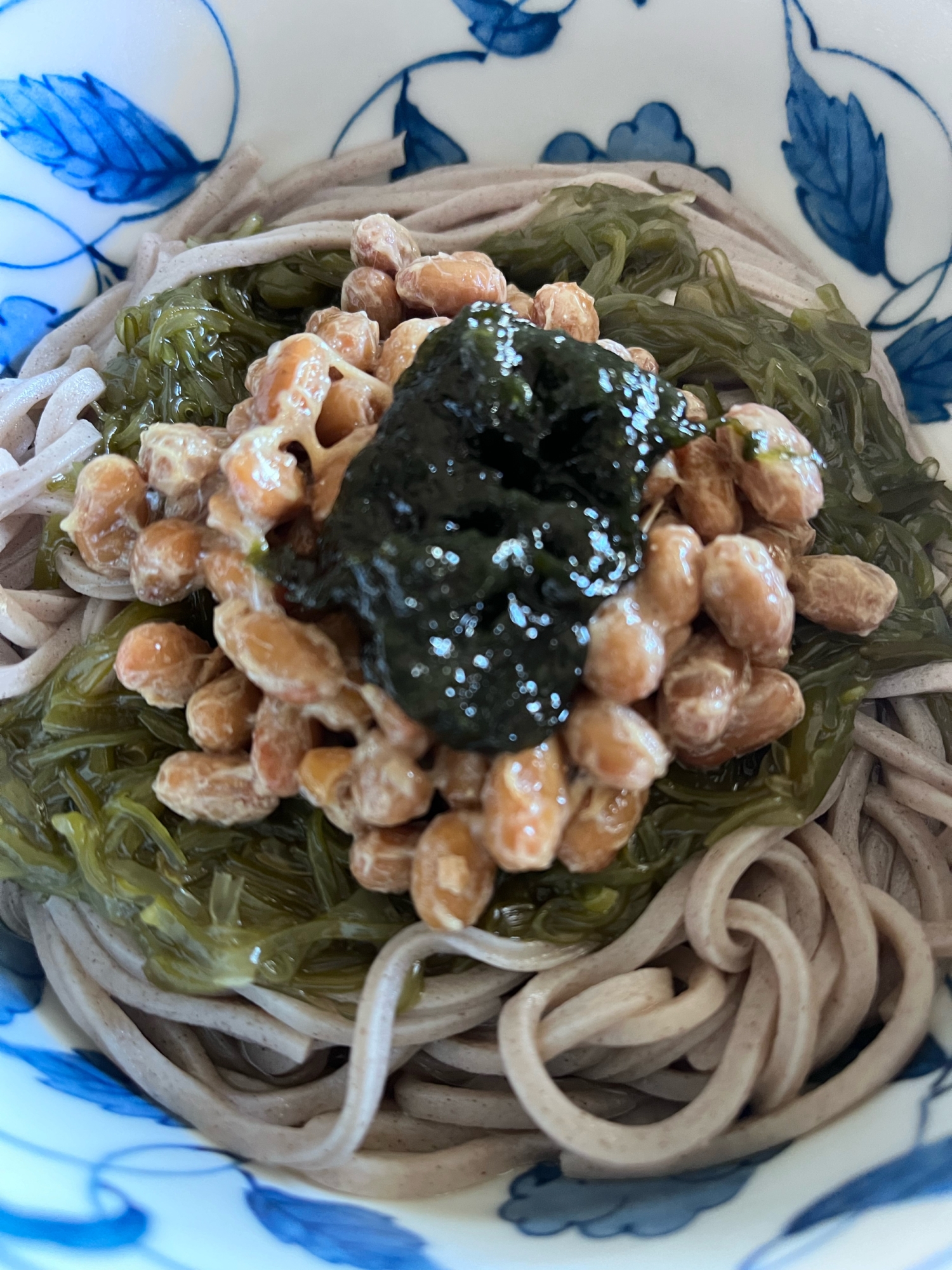 納豆めかぶネバネバそば