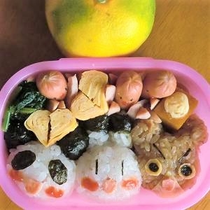 こどものお弁当 アニ横おにぎり レシピ 作り方 By R Chibico 楽天レシピ