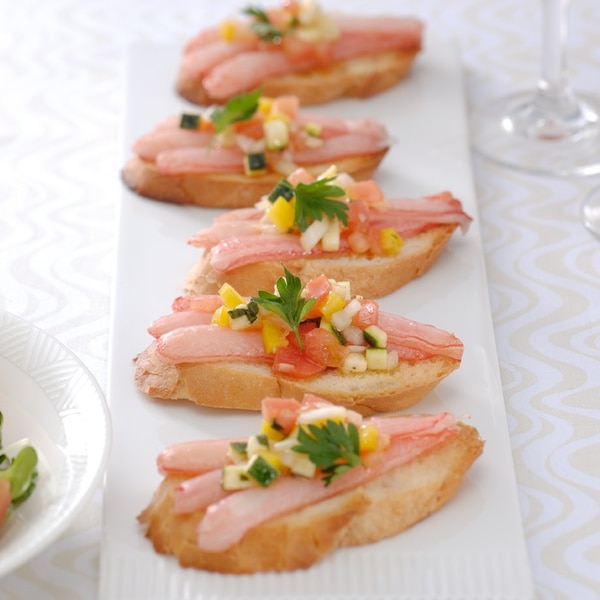 簡単 オシャレな前菜 かにのブルスケッタ レシピ 作り方 By 楽天出店店舗 漬魚専門店 魚処門永 楽天レシピ 簡単 オシャレな前菜 かにのブルスケッタ レシピ 作り方 By 楽天出店店舗 漬魚専門店 魚処門永 楽天レシピ