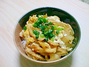 簡単に出来る　ちくわ丼