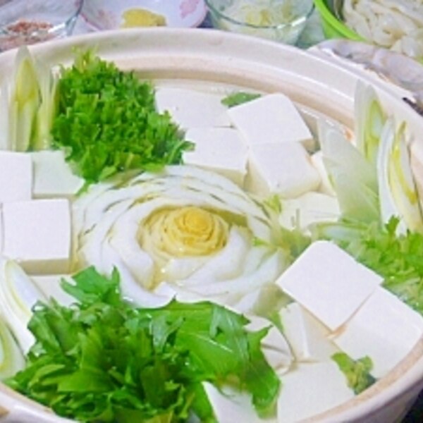 白菜の花が咲く 今日の 湯豆腐 レシピ 作り方 By Arakurea 楽天レシピ 白菜の花が咲く 今日の 湯豆腐 レシピ 作り方 By Arakurea 楽天レシピ