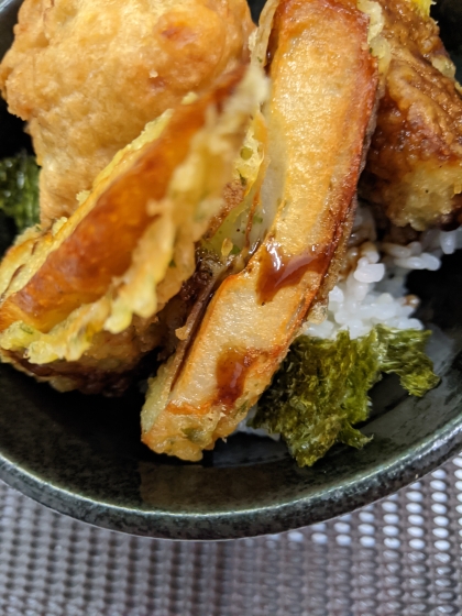 ちくわの磯辺揚げ丼