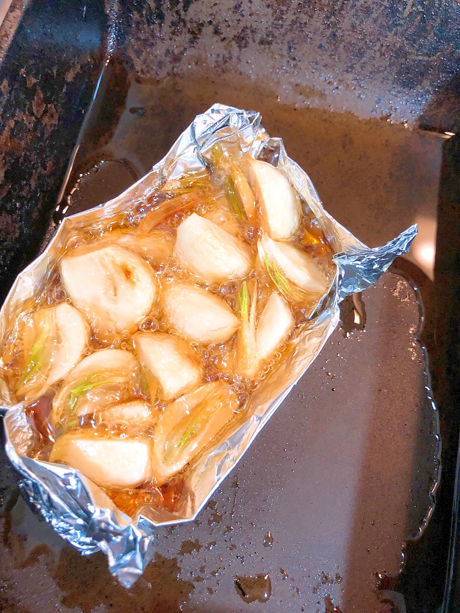 焼肉屋を再現！にんにくの香ばしホイル焼き