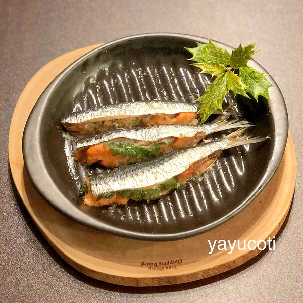 大葉はさみいわし明太のオーブン焼き レシピ 作り方 By Yayucoti 楽天レシピ 大葉はさみいわし明太のオーブン焼き レシピ 作り方 By Yayucoti 楽天レシピ