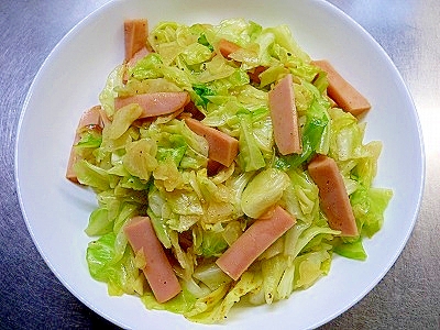 魚肉ソーセージとキャベツのカレー炒め レシピ 作り方 By さなずら 楽天レシピ 魚肉ソーセージとキャベツのカレー炒め レシピ 作り方 By さなずら 楽天レシピ