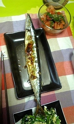 我が家流ですが☆美味しくできる秋刀魚の塩焼きの基本