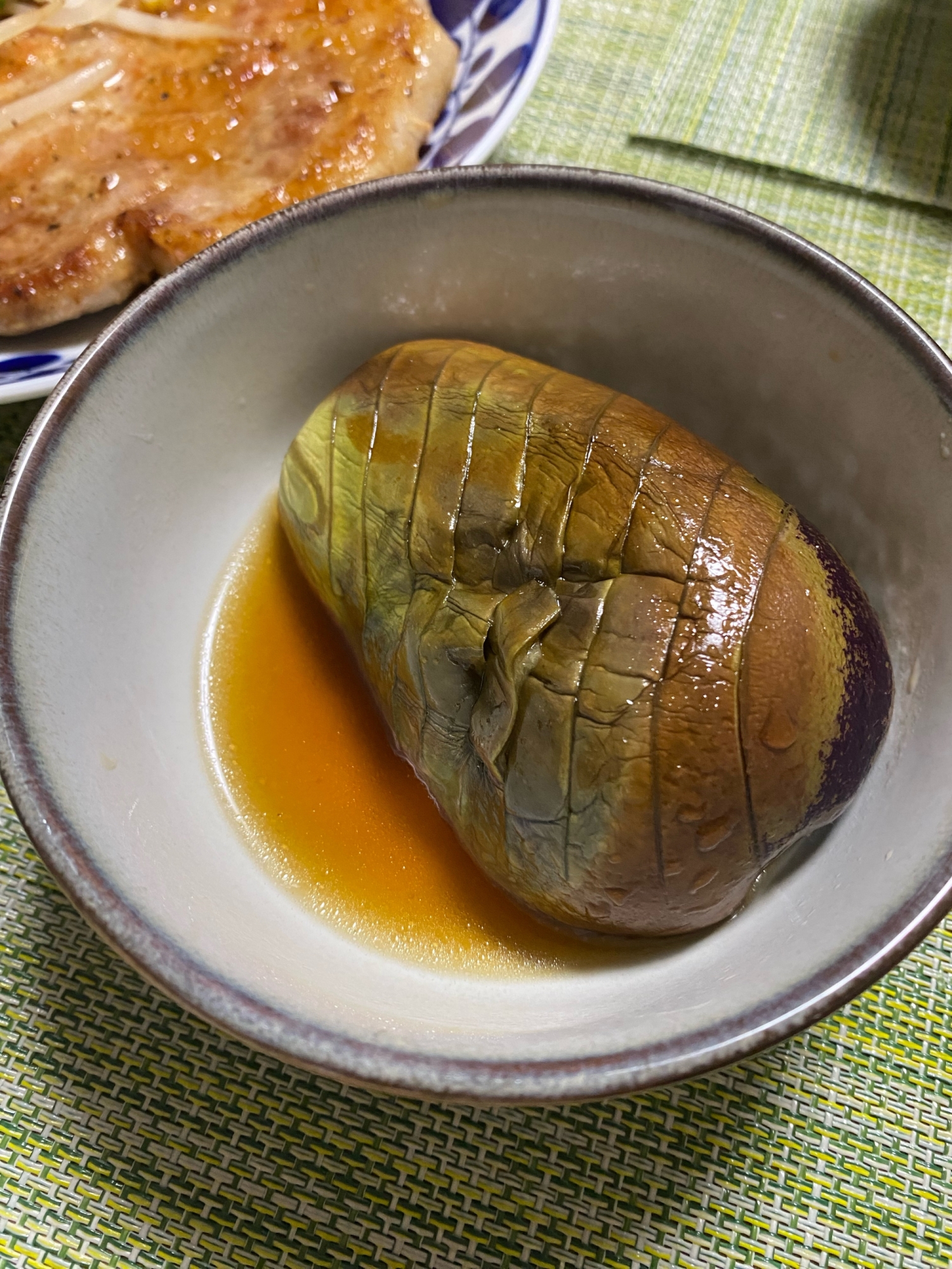 水茄子の焼き浸し