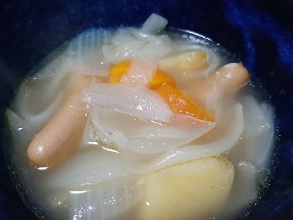 相変わらずテキトー三昧☆ほっこり野菜ポトフ風スープ