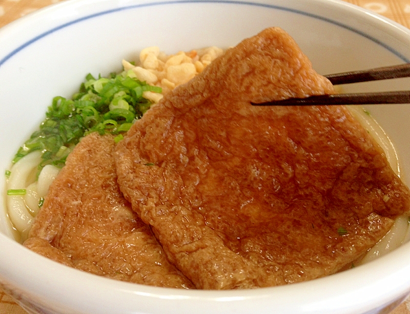 作り置き(冷凍保存OK)★きつねうどんの油揚げ