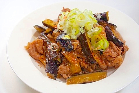 上手い! なすと豚肉の味噌炒め