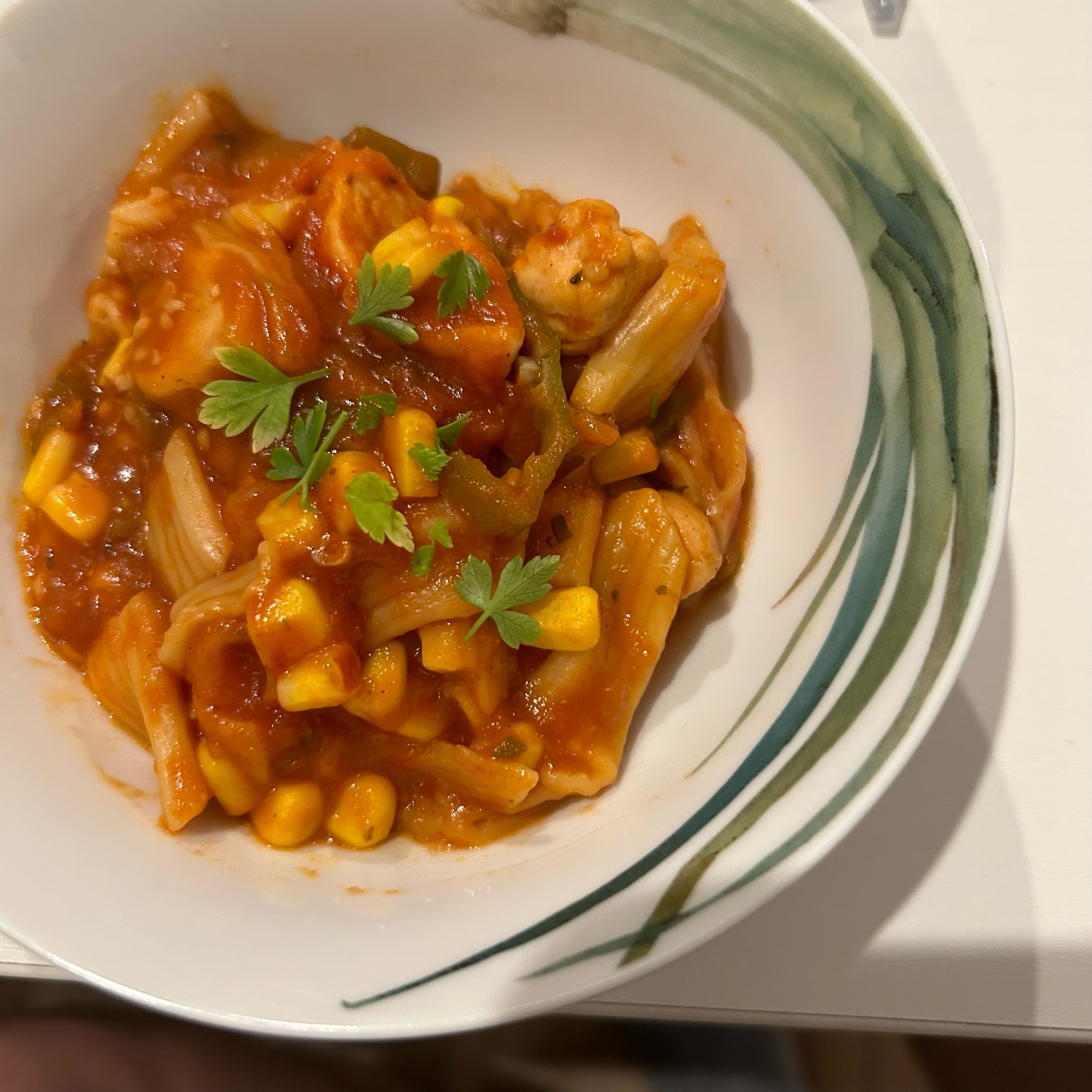 炊飯器で作る筋トレ減量ペンネ