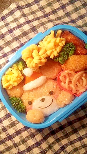 キャラ弁☆くまさんクリスマス