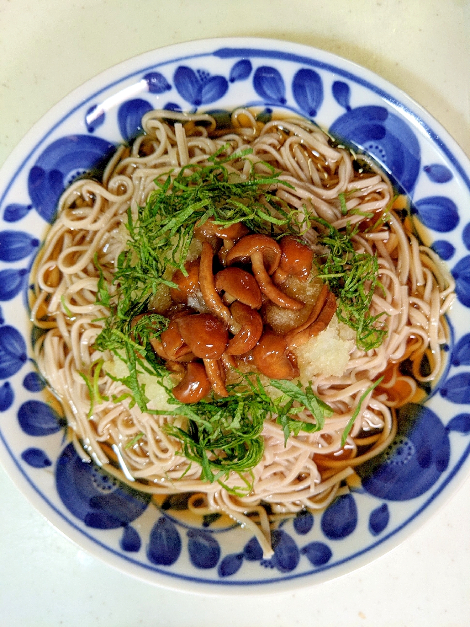 なめこおろし蕎麦