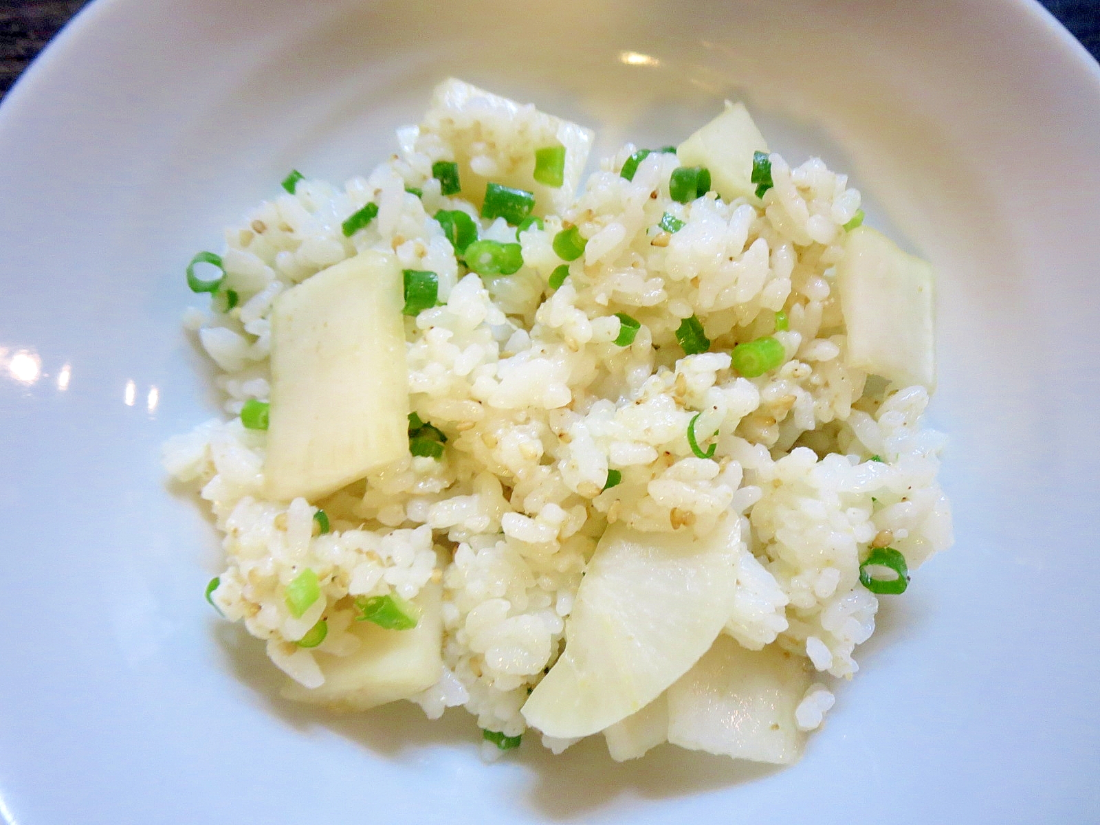 大根の混ぜご飯