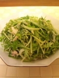水菜とツナ～オニオンサラダ