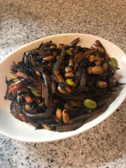 枝豆も入れました！美味しくてご飯のいいおかずになりました♪