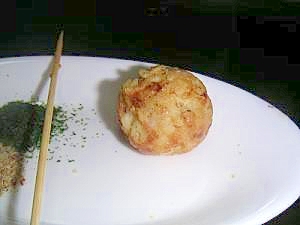 たこ焼きのお供 お腹も満足 チャーハンボール レシピ 作り方 By くまぁ 楽天レシピ