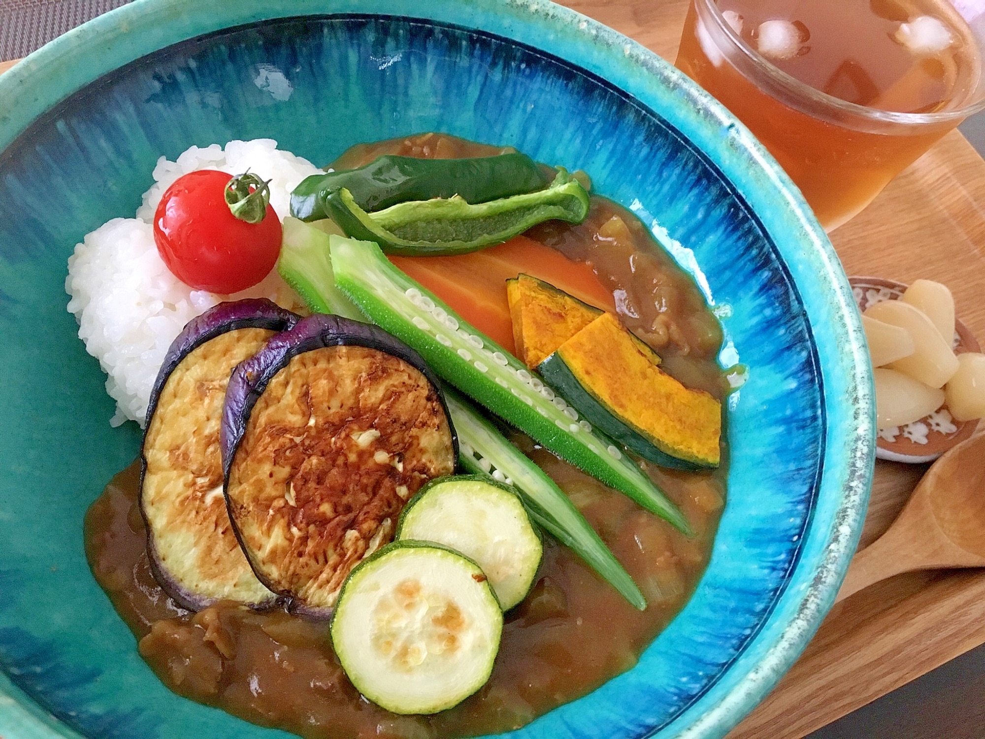 夏だ カラフル元気な夏野菜カレー レシピ 作り方 By Balletmom 楽天レシピ