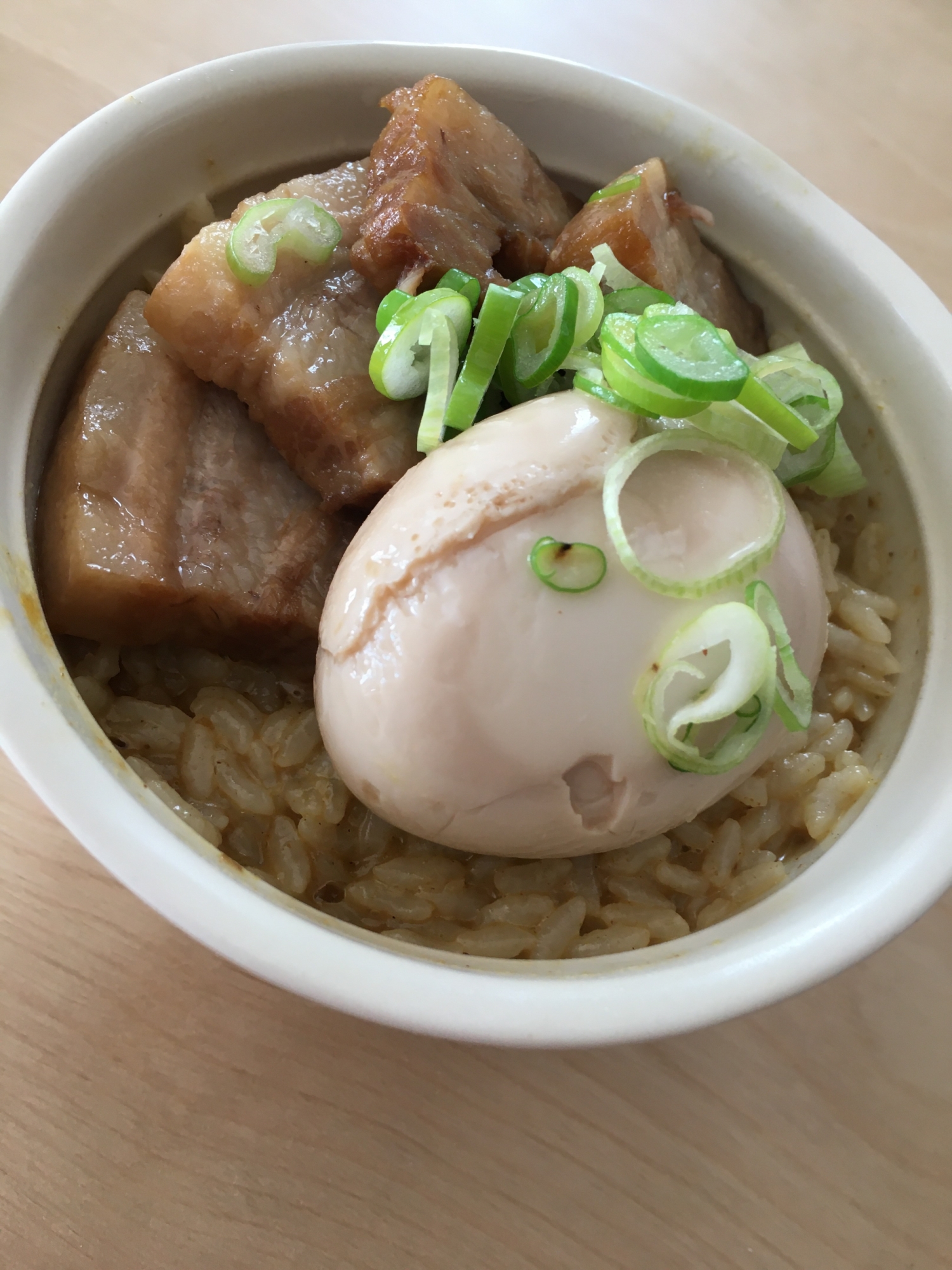 つけ麺の残りスープで雑炊