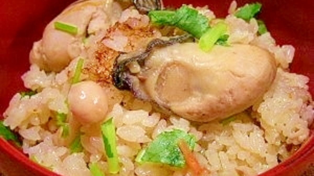 冷凍牡蠣がふっくら 牡蠣ご飯 レシピ 作り方 By ブルーボリジ 楽天レシピ 冷凍牡蠣がふっくら 牡蠣ご飯 レシピ 作り方 By ブルーボリジ 楽天レシピ