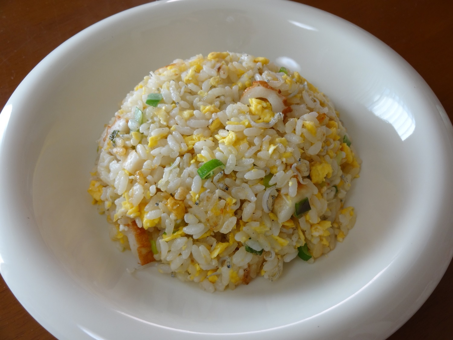 お昼に簡単!しらすチャーハン
