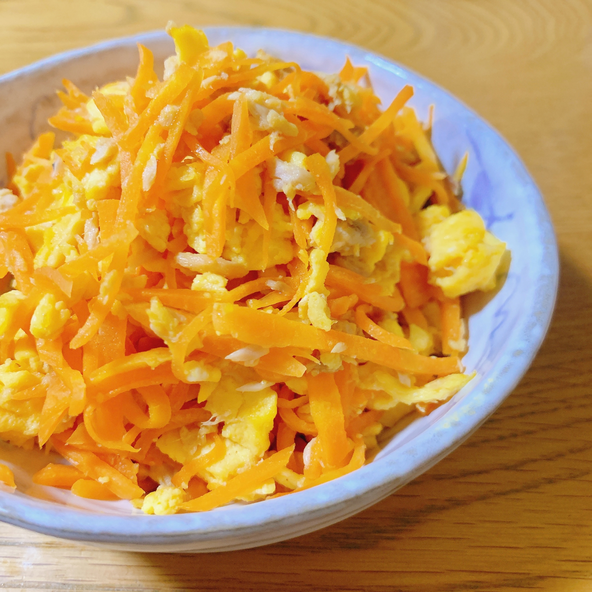 にんじんと卵炒め