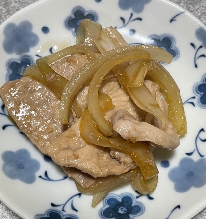 豚肉と玉ねぎのソース煮