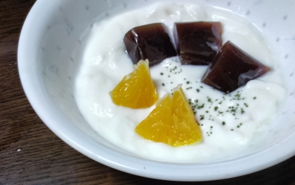 羊羹ヨーグルトその2