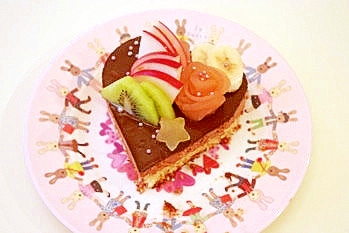 ★フルーツチョコムースケーキ★神天