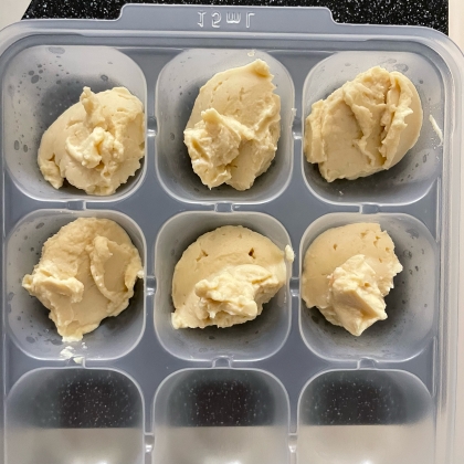 離乳食　初期の納豆！手も汚さず簡単！