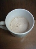 ココアとコーヒー、牛乳と豆乳でスペシャルな１杯☆
美味しくいただきました♪
ごちそうさまでした＾＾