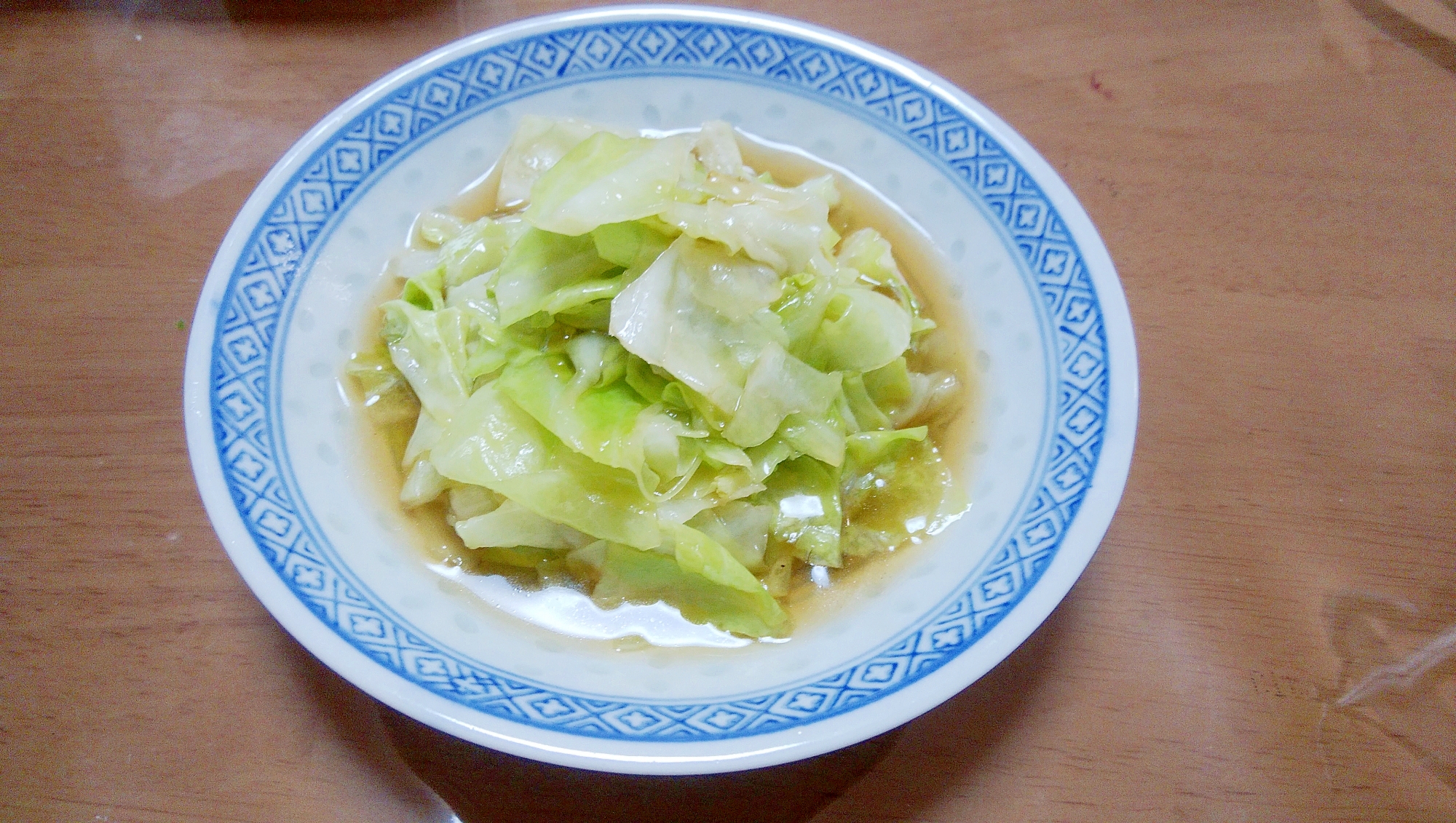 麺つゆで簡単★キャベツのあんかけ炒め