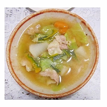 冷やし豚汁