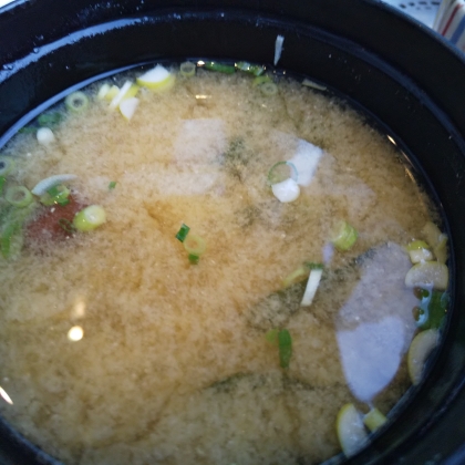 おはようございます
お味噌汁はほっとしますね