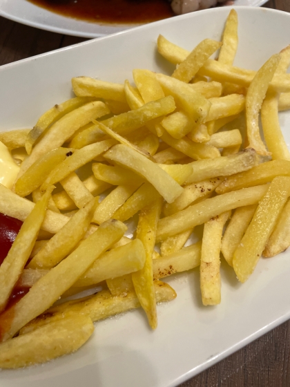 冷凍のフライドポテトの揚げ方のコツ