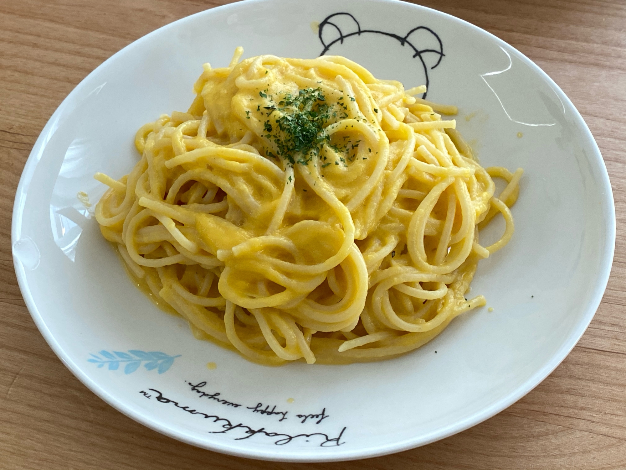 余ったポタージュで♬簡単チーズパスタ