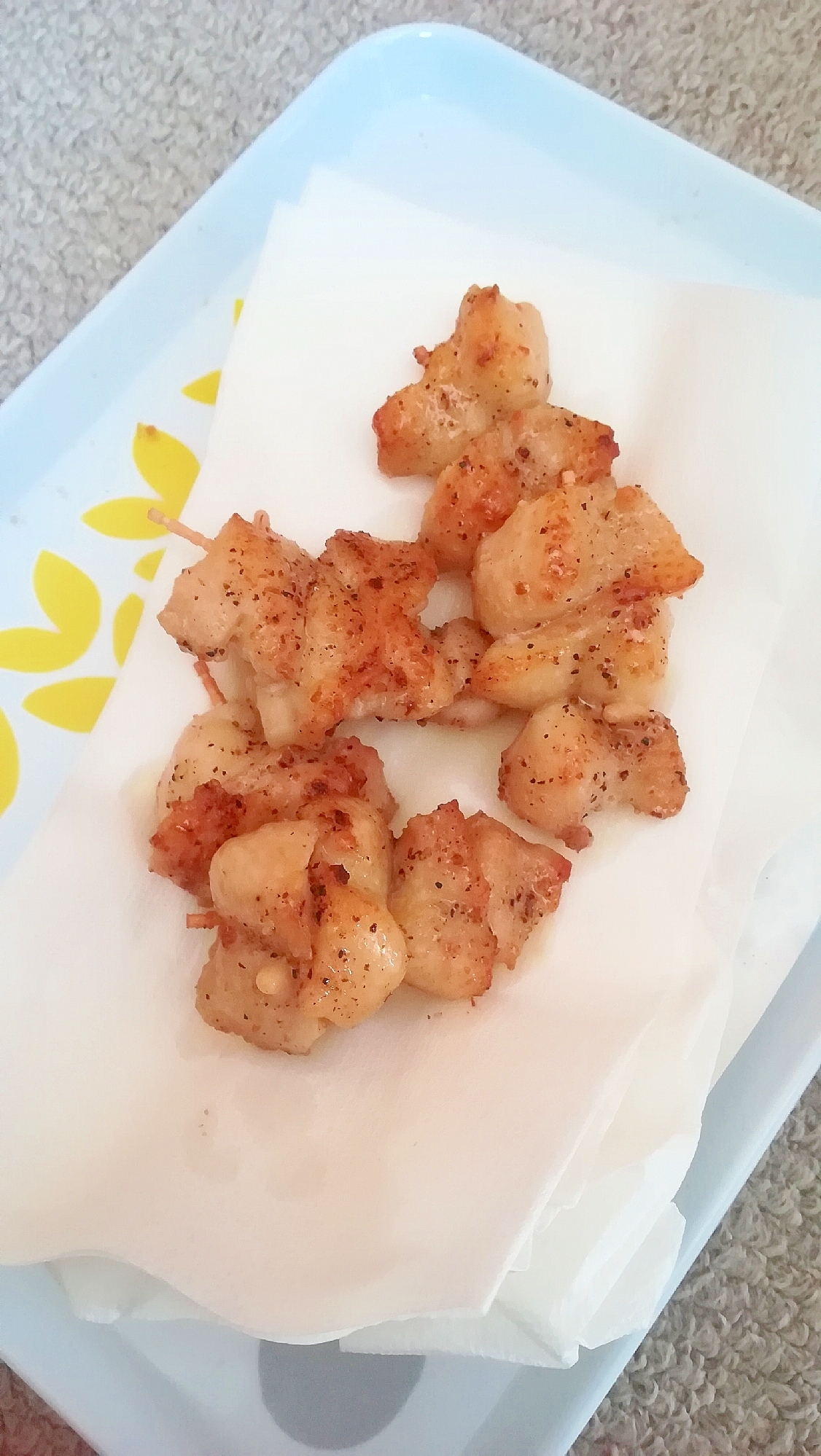 ぼんじりのコンパクト焼き鳥