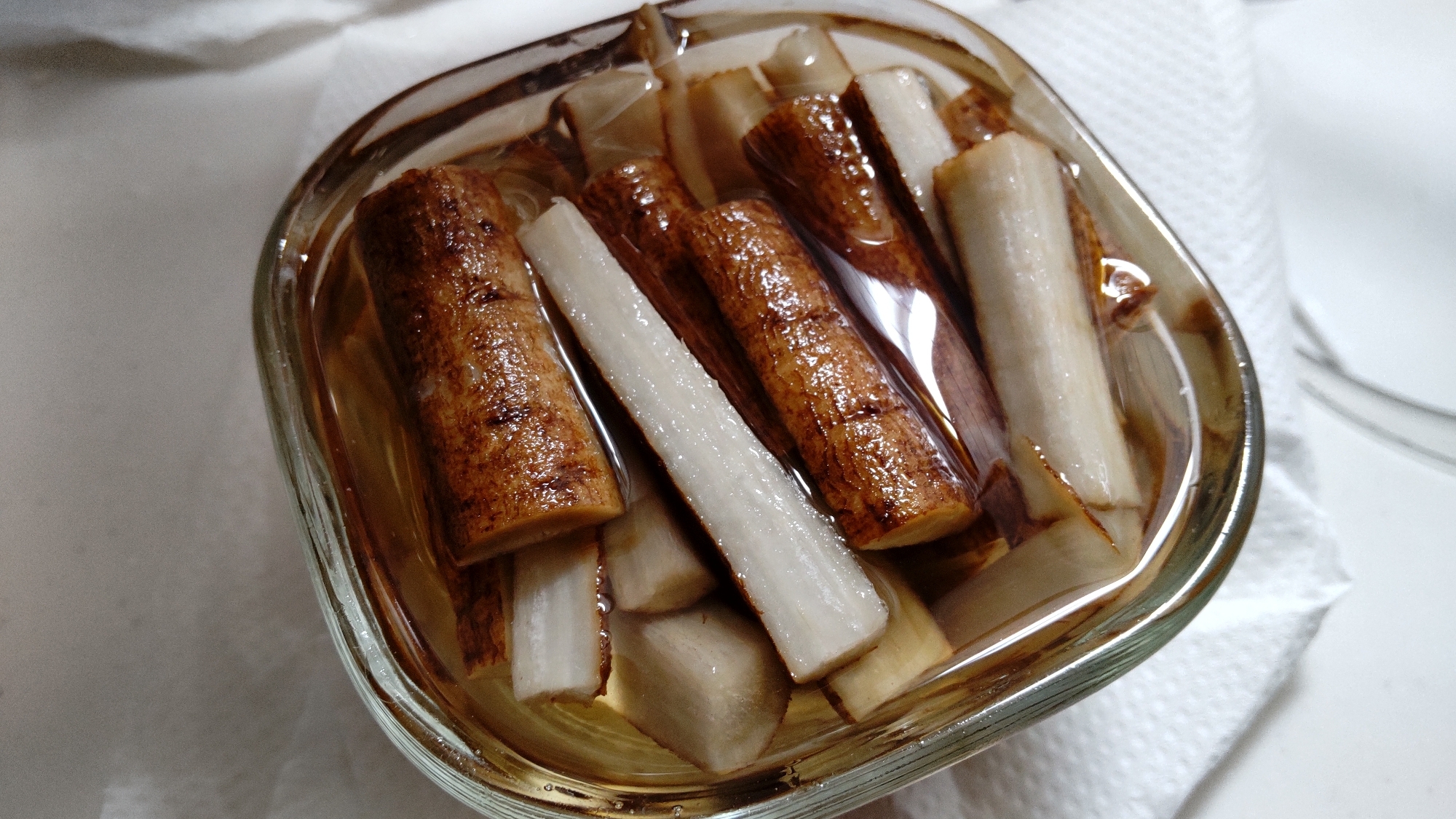 簡単酢ごぼう