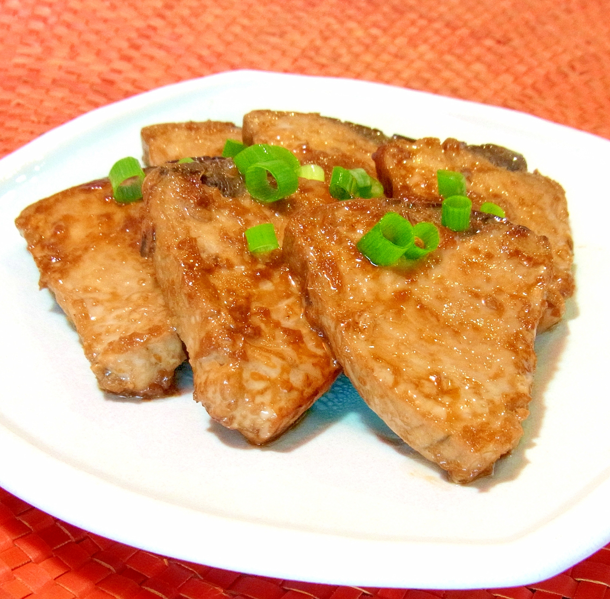 かつおの生姜醤油焼き