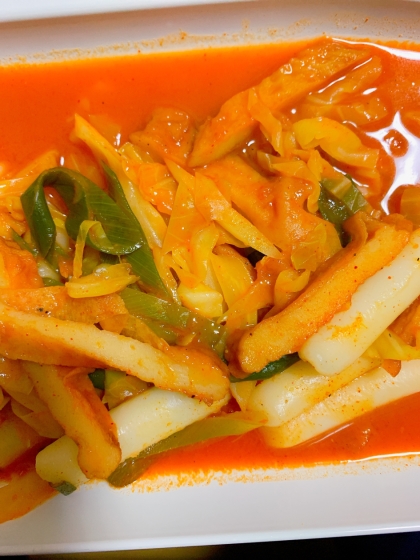 〔韓国料理〕トッポギ～ 韓国餅の甘辛和え～ レシピ・作り方 by グルヤマ｜楽天レシピ