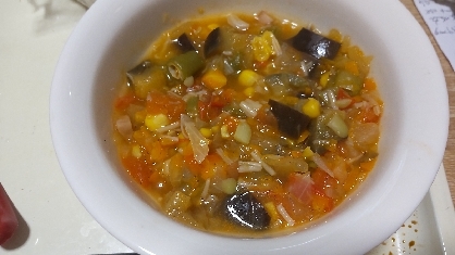 ＊トマト缶不使用！野菜の甘みミネストローネ＊