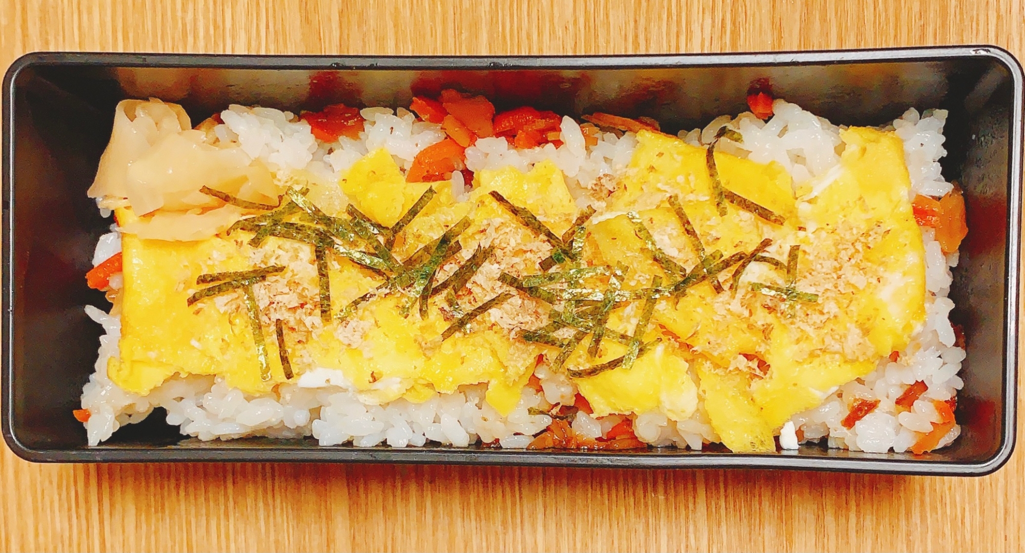 どんな時でも美味しい！海苔卵ちらし寿司