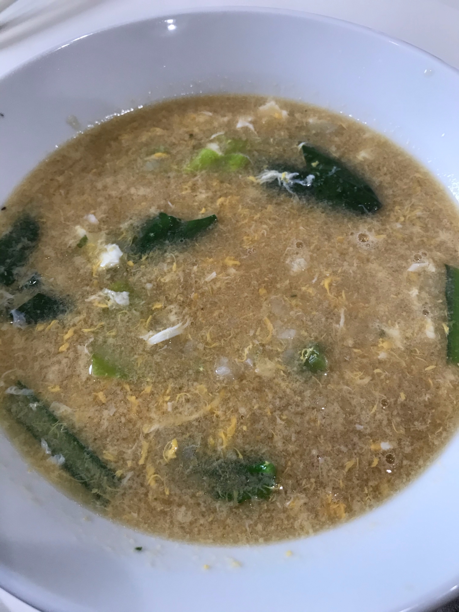 余り汁で作るスープ雑炊