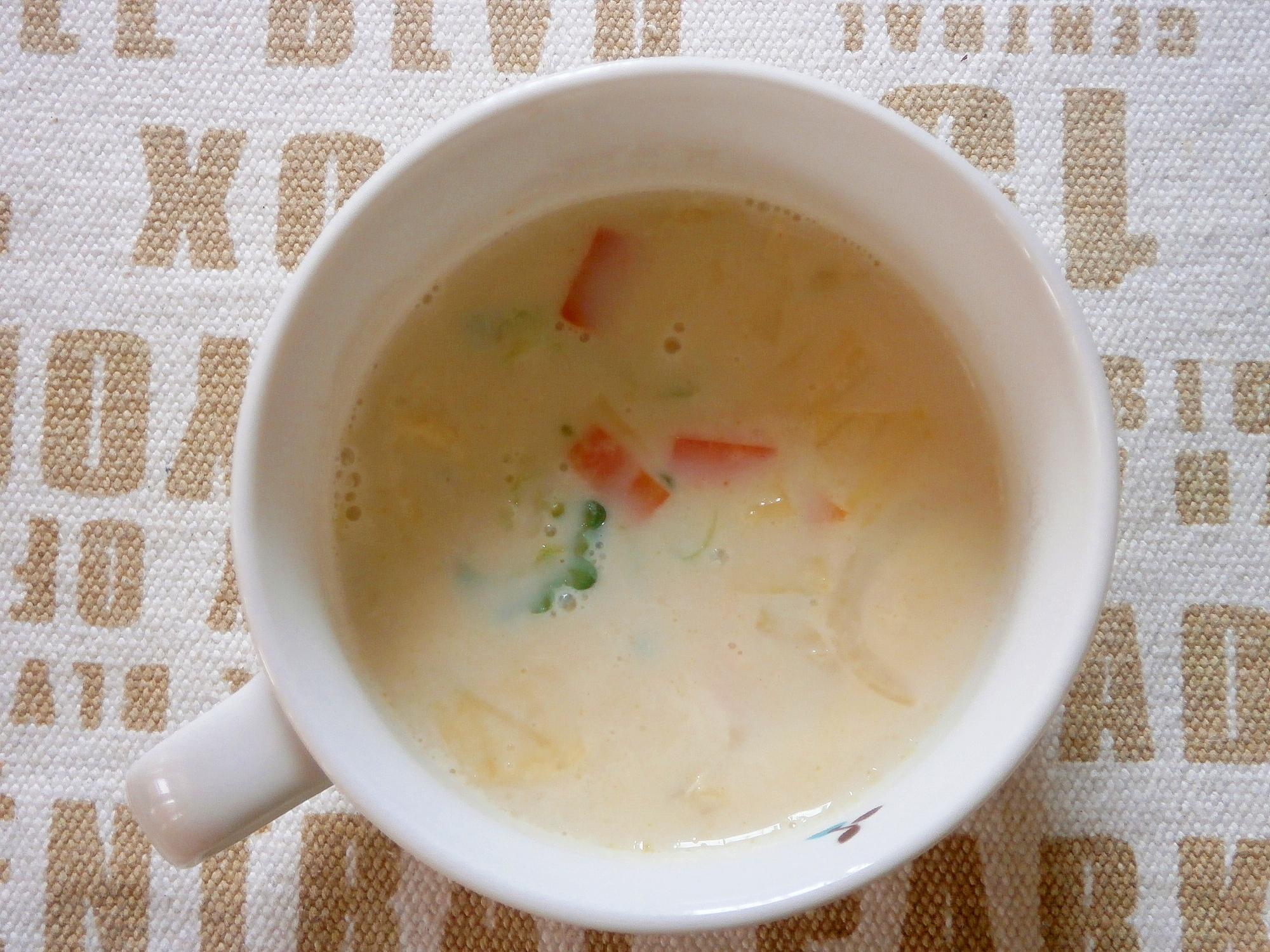 ゴーヤ豆乳スープ