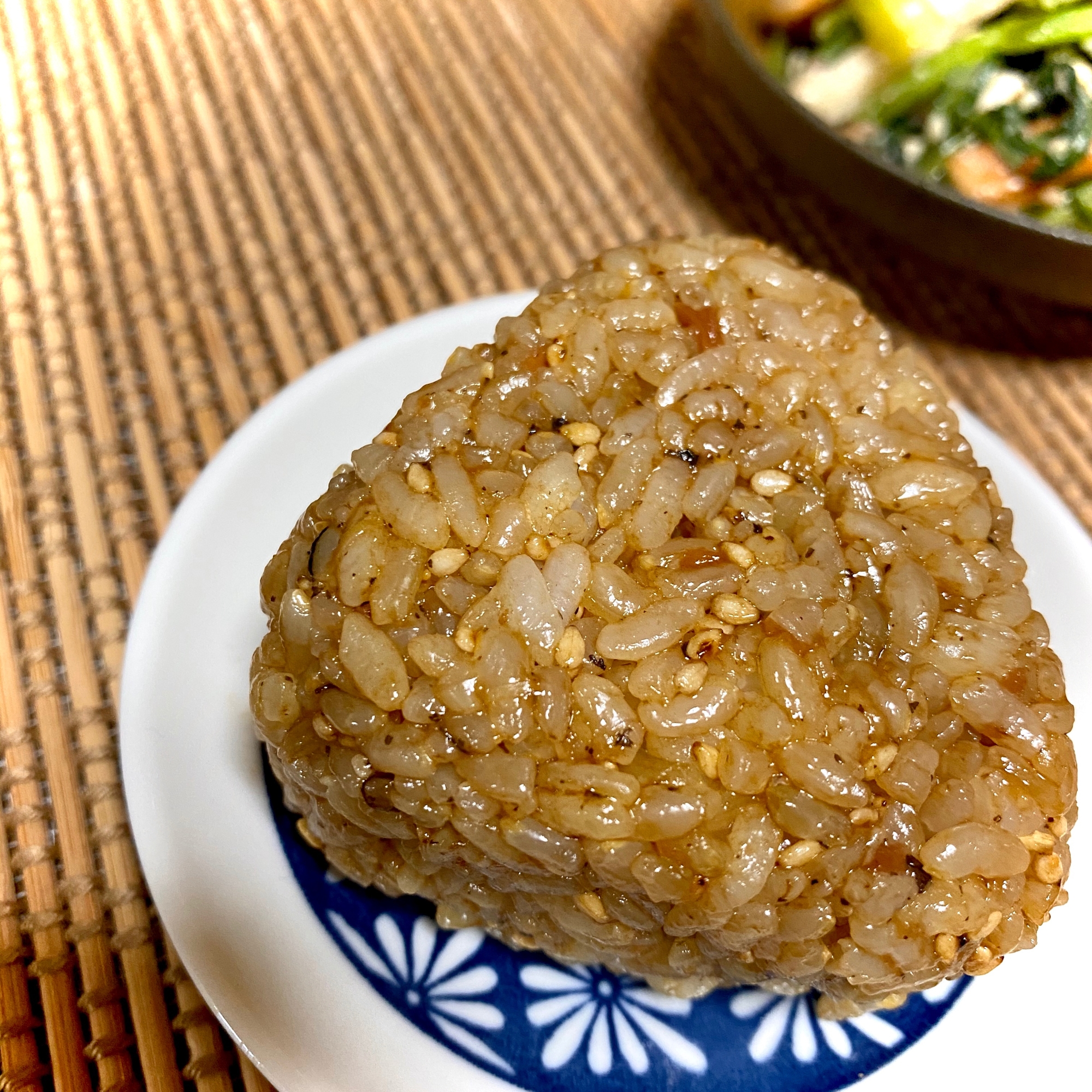 梅甜麺醤おにぎり