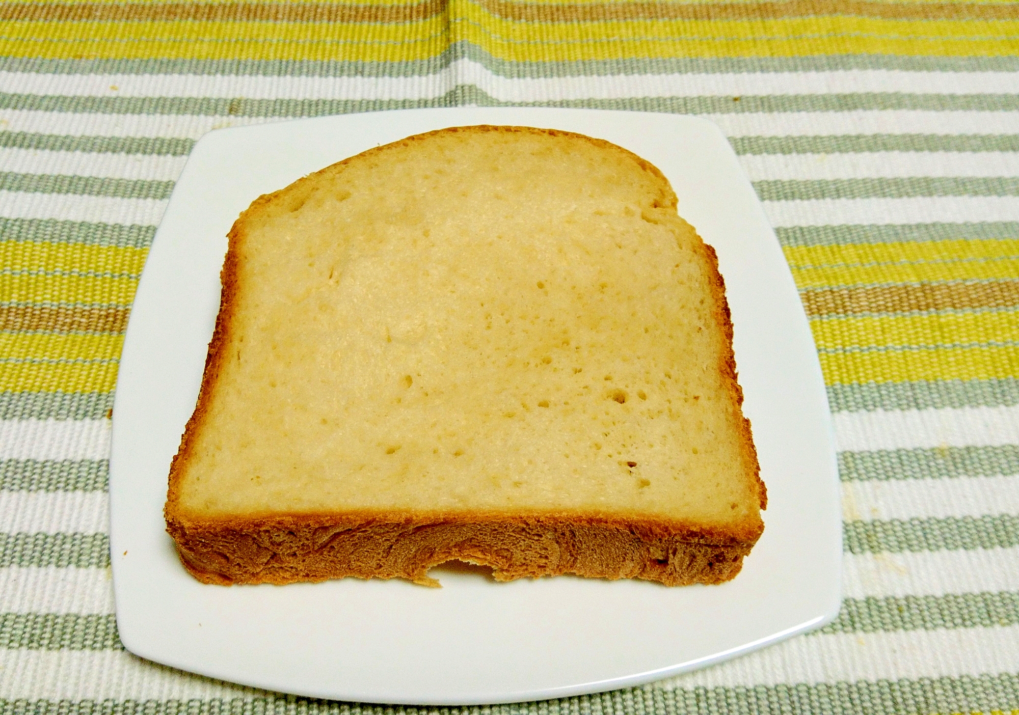 HBで☆大人のカフェオレ食パン