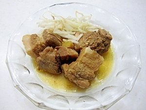 マイヤー電子レンジ圧力鍋 6 豚の角煮 レシピ 作り方 By けだま2号 楽天レシピ